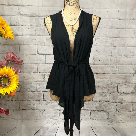 Free People Jackets & Blazers - Free People Stunning Asymmetrical BOHO Vest